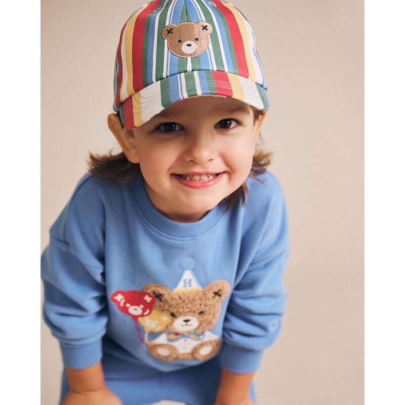 Huxbaby Vintage Stripe Huxbear Cap image number 3